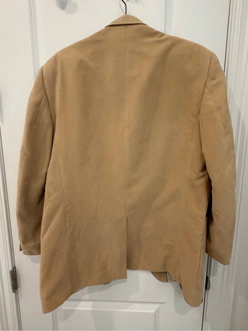 Pronto Uomo Beige Suede Sport Coat
